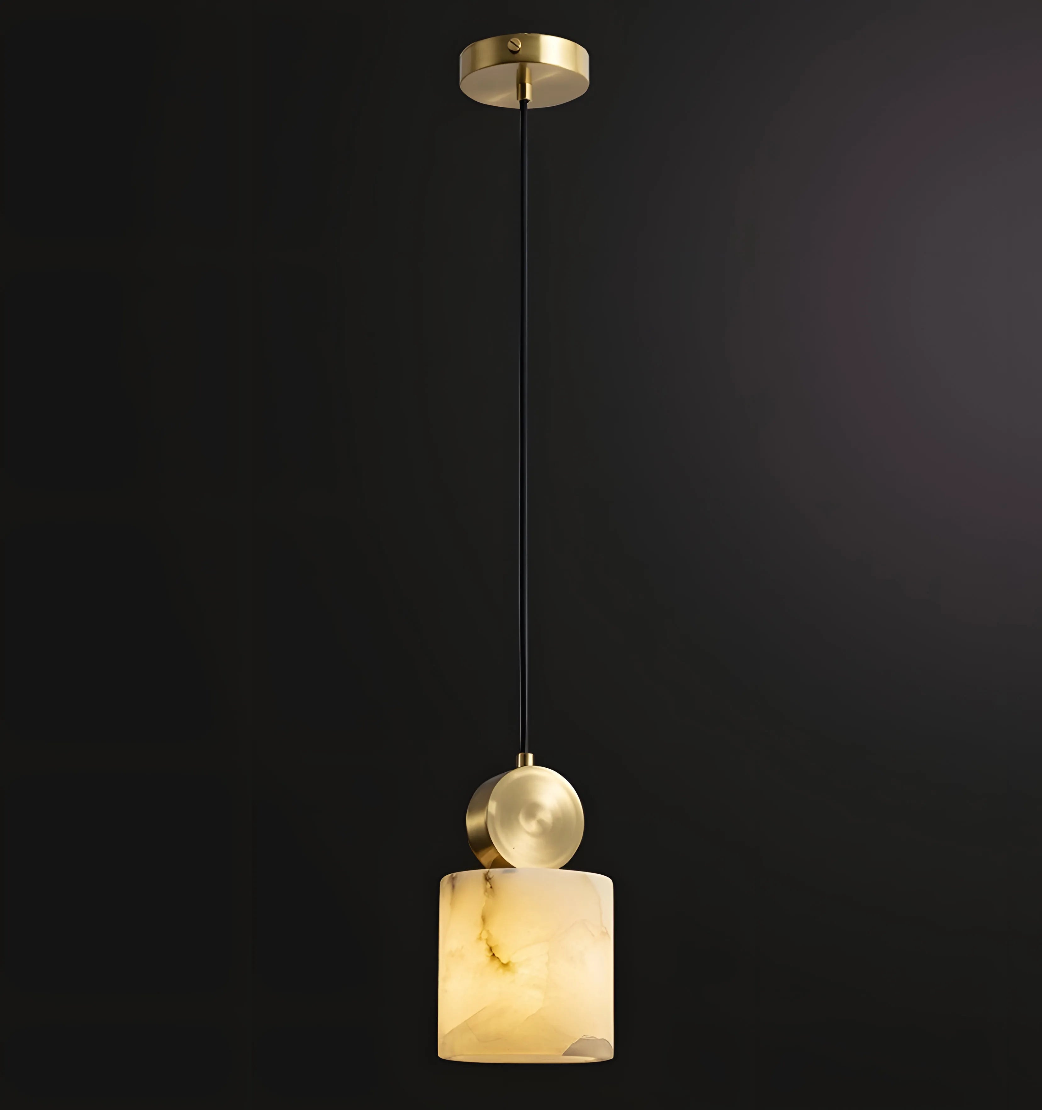 Etruscan Alabaster Pendant Light - Yiarolight