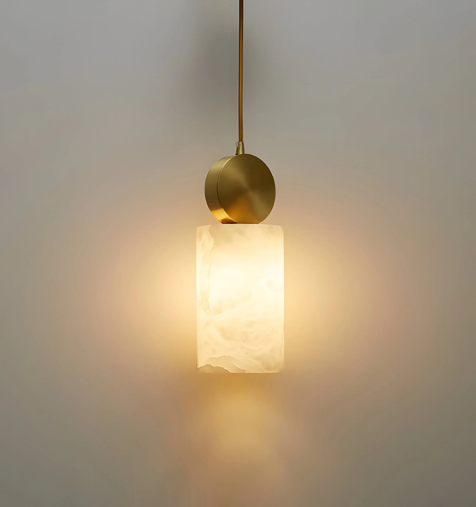 Etruscan Alabaster Pendant Light - Yiarolight