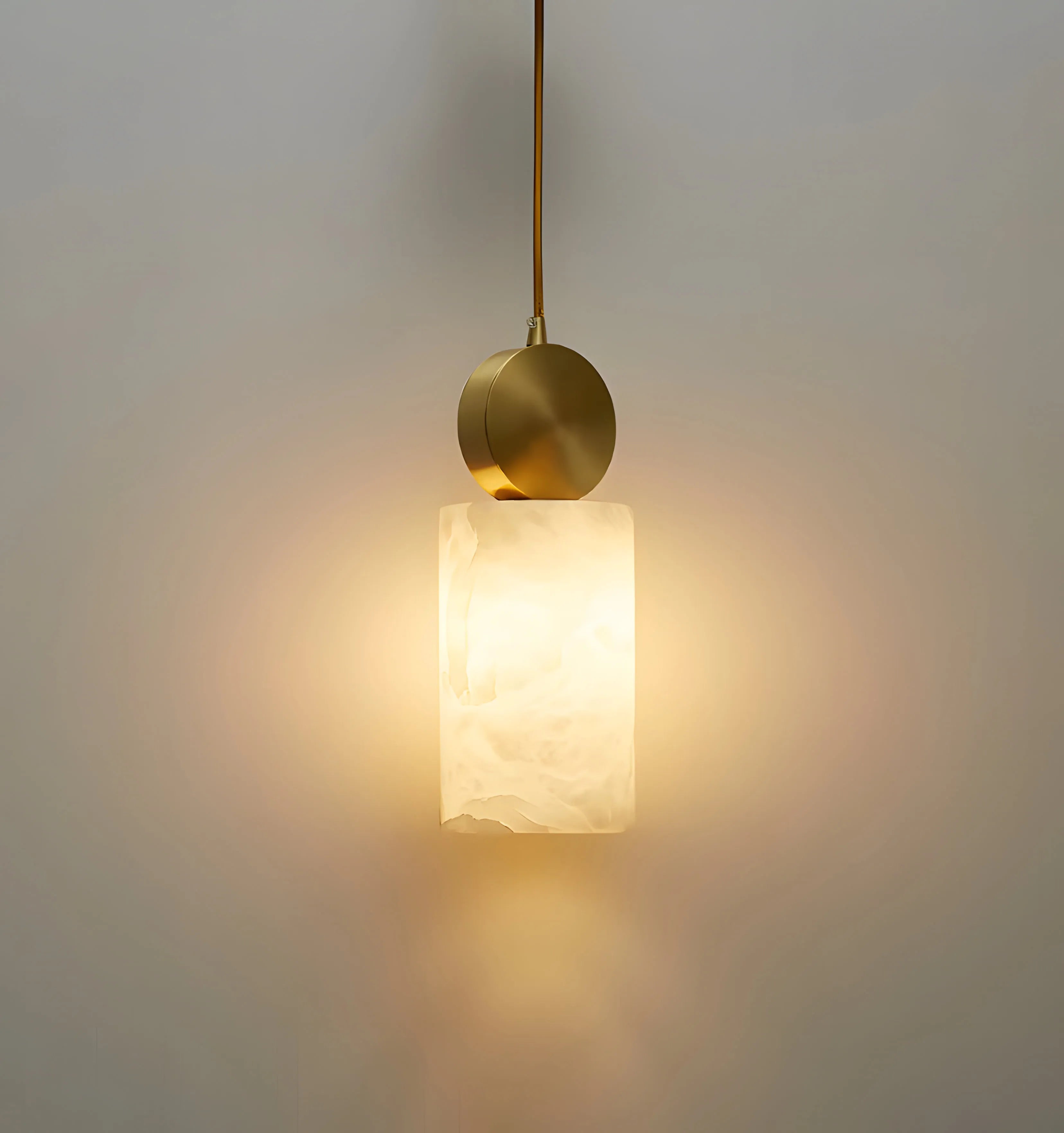 Etruscan Alabaster Pendant Light - Yiarolight