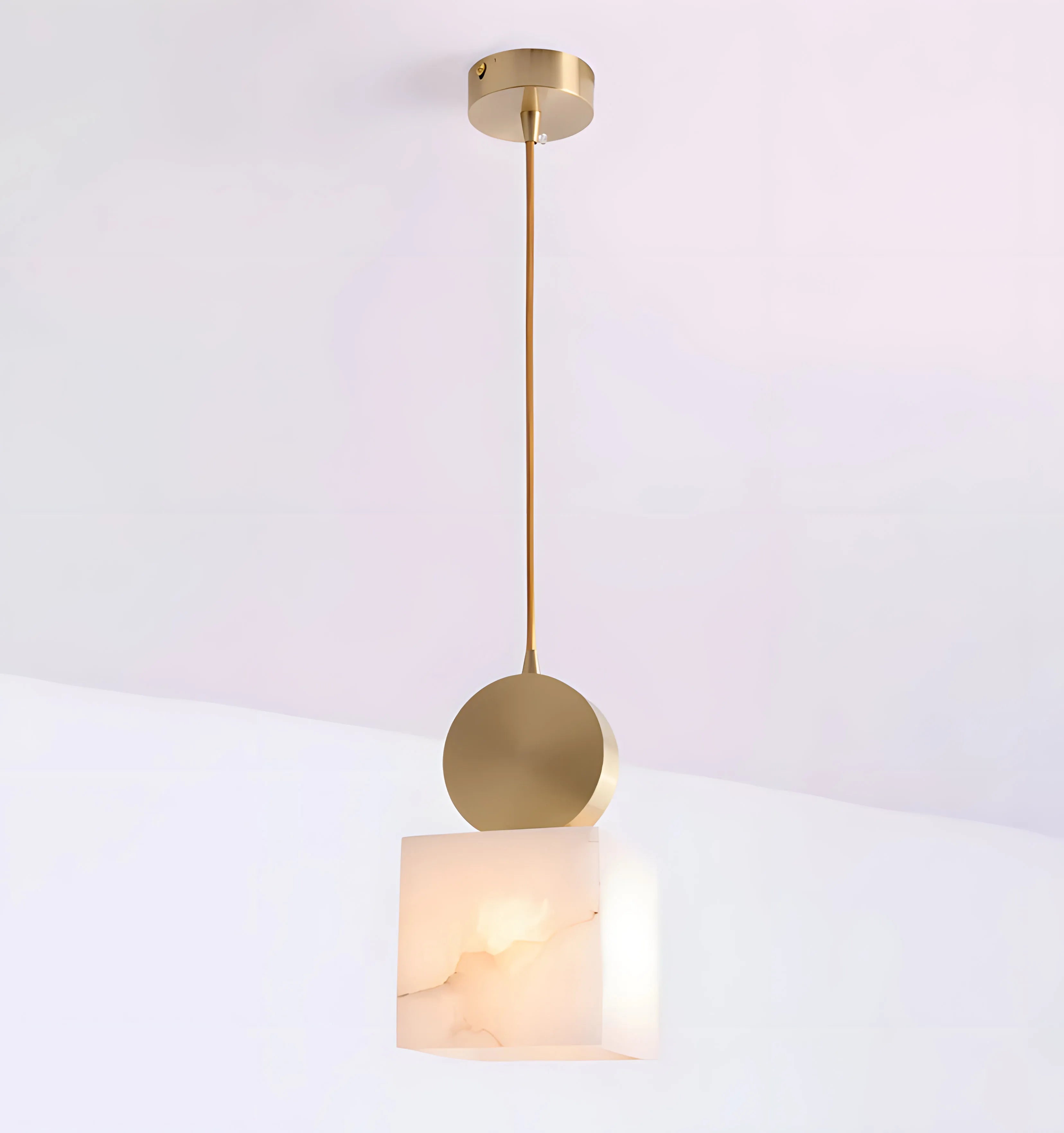 Etruscan Alabaster Pendant Light - Yiarolight