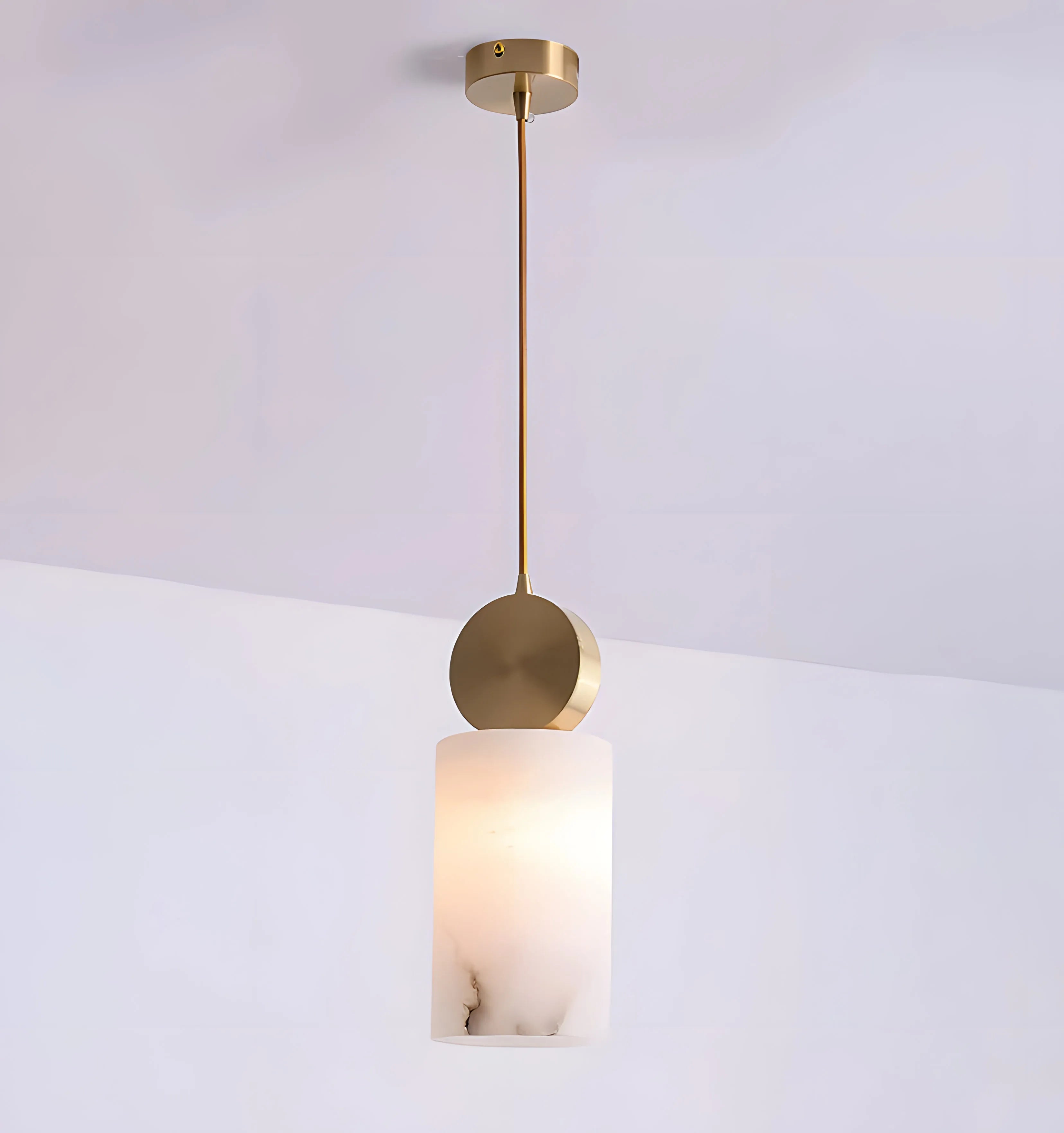 Etruscan Alabaster Pendant Light - Yiarolight
