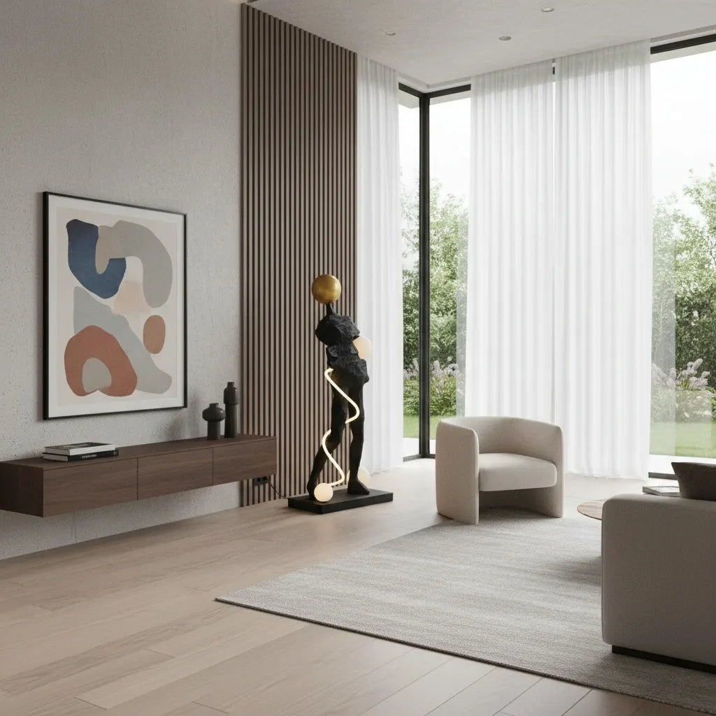 Everett Spiral Floor Lamp