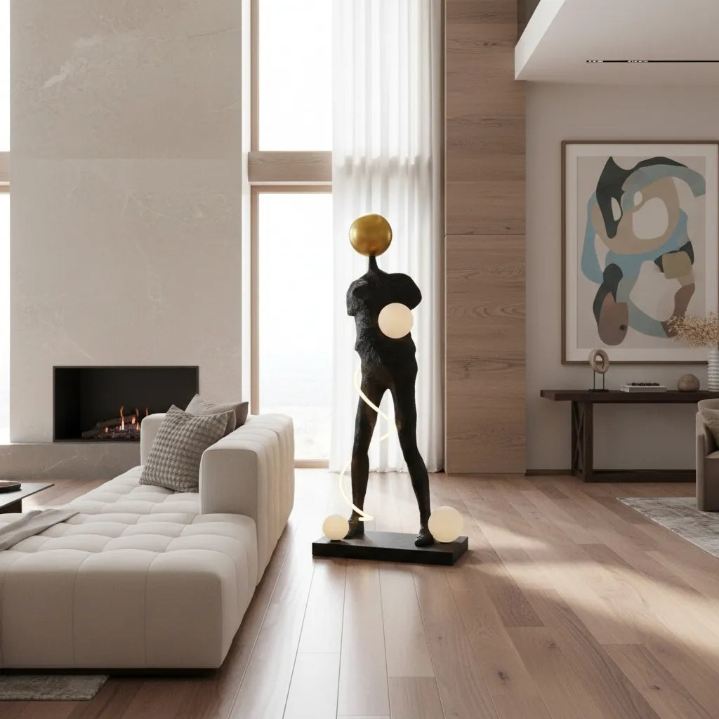 Everett Spiral Floor Lamp