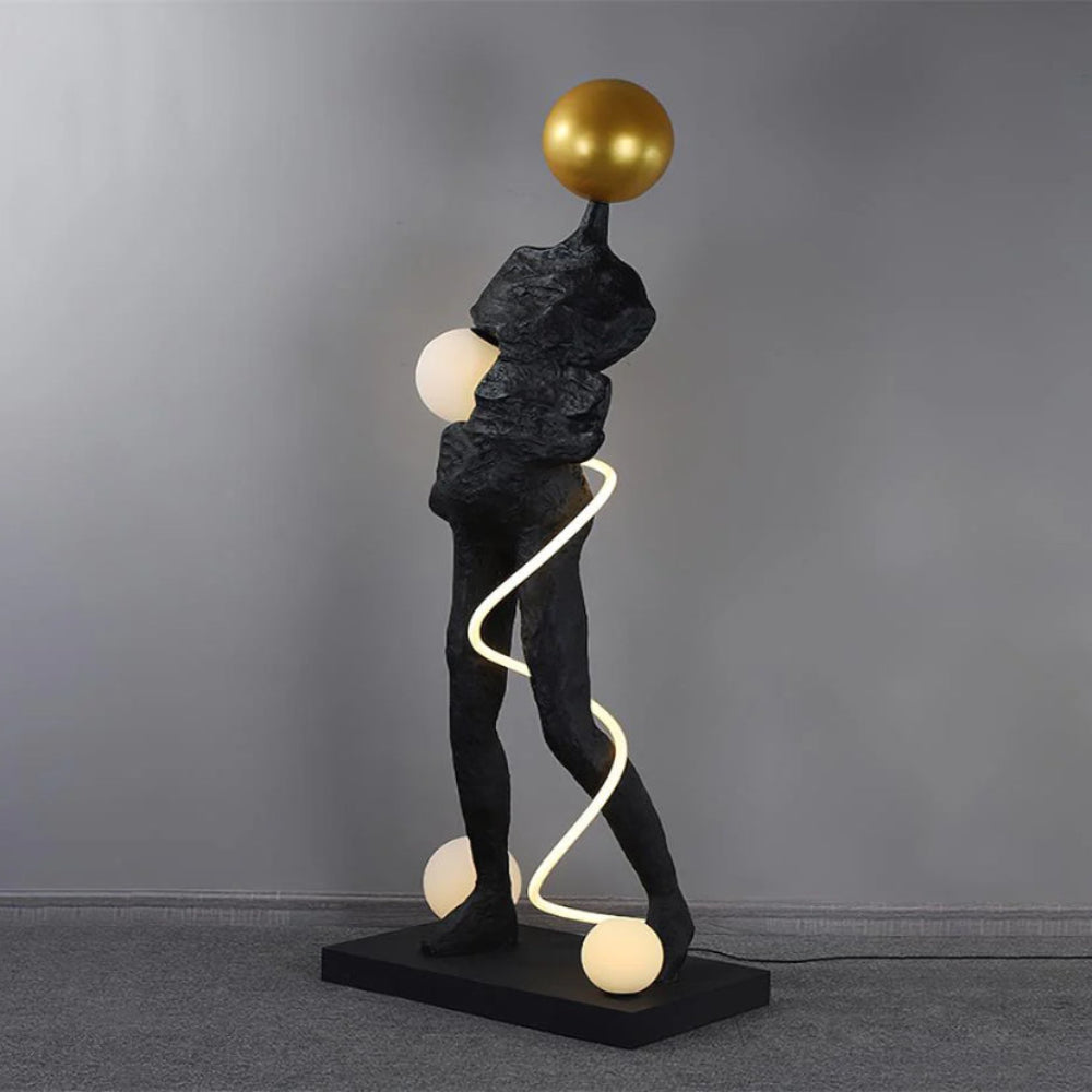 Everett Spiral Floor Lamp - Auraolight