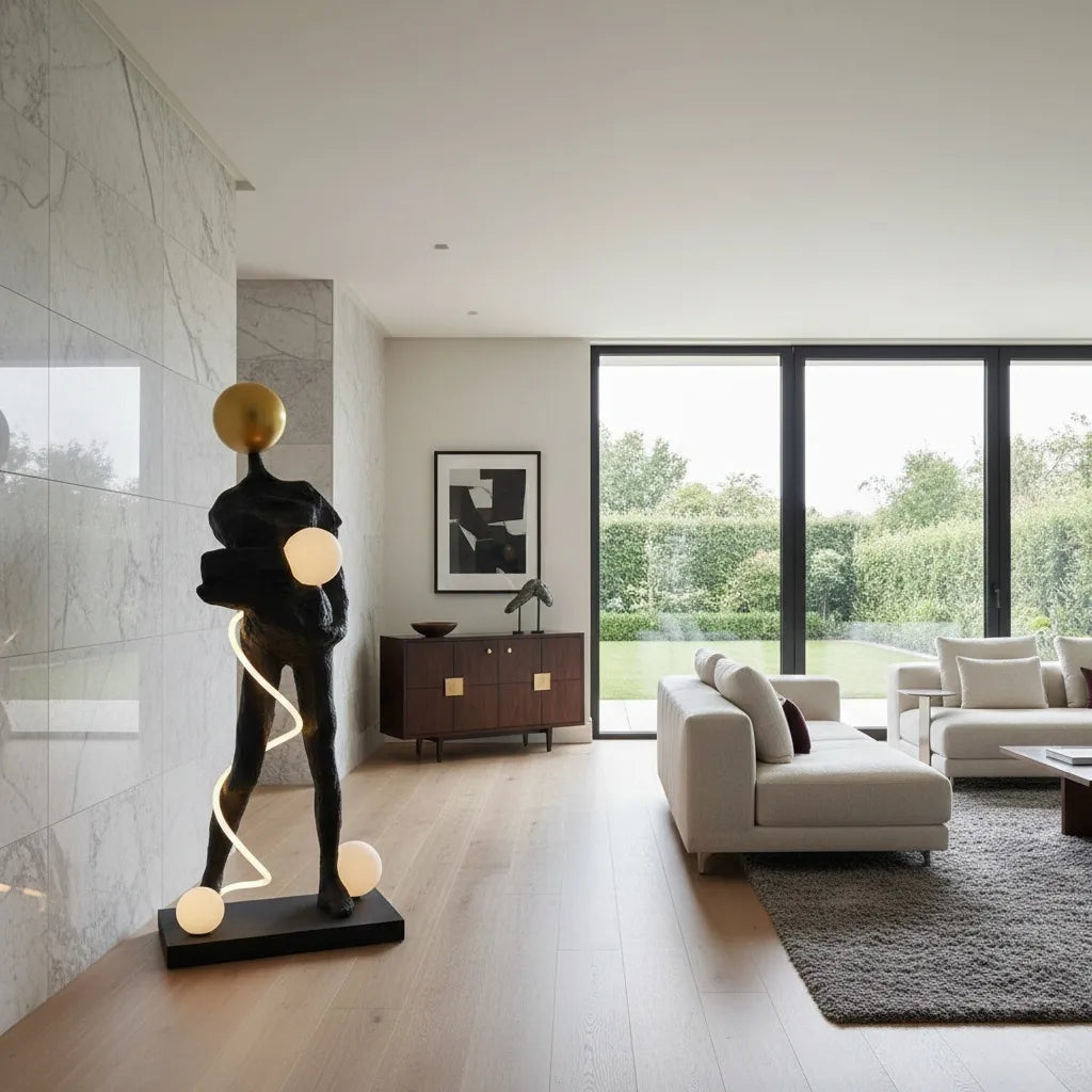 Everett Spiral Floor Lamp