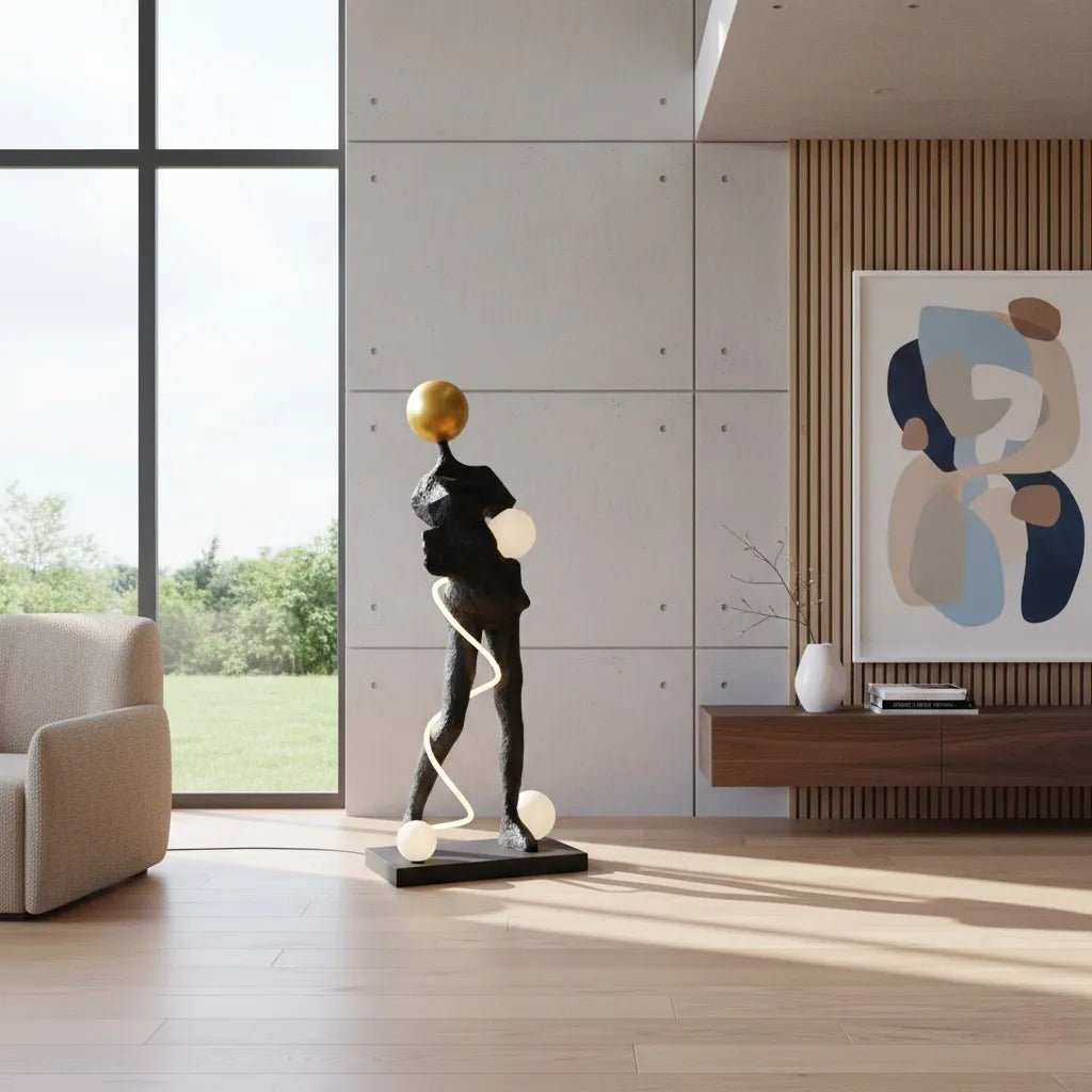Everett Spiral Floor Lamp