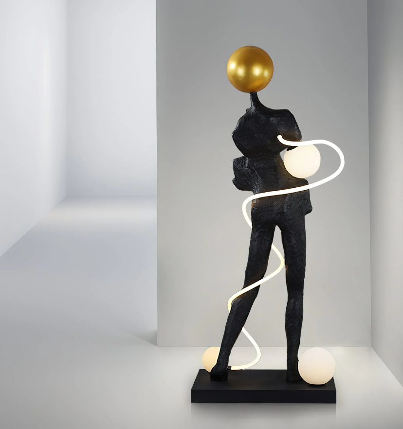 Everett Spiral Floor Lamp - Auraolight