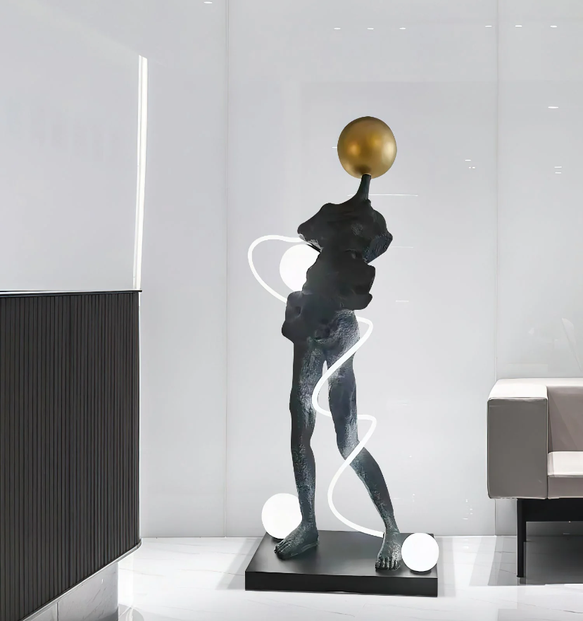 Everett Spiral Floor Lamp - Auraolight