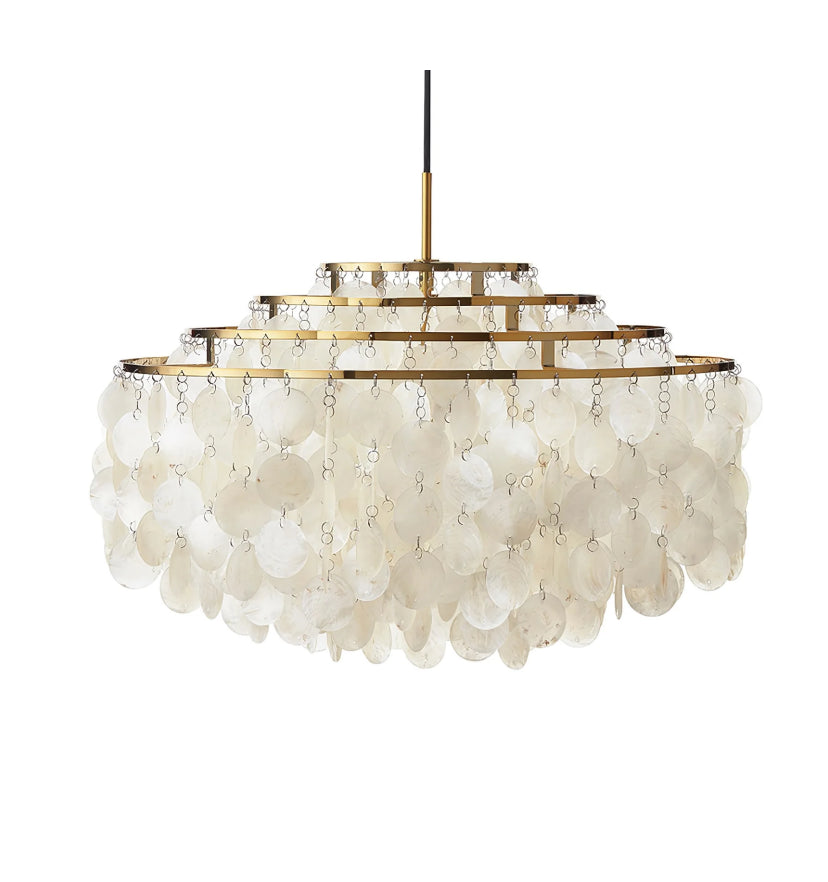 Round Shell Chandelier - Yiarolight