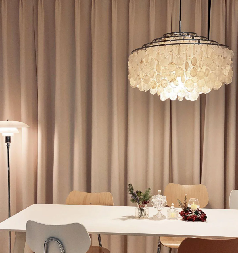 Round Shell Chandelier - Yiarolight