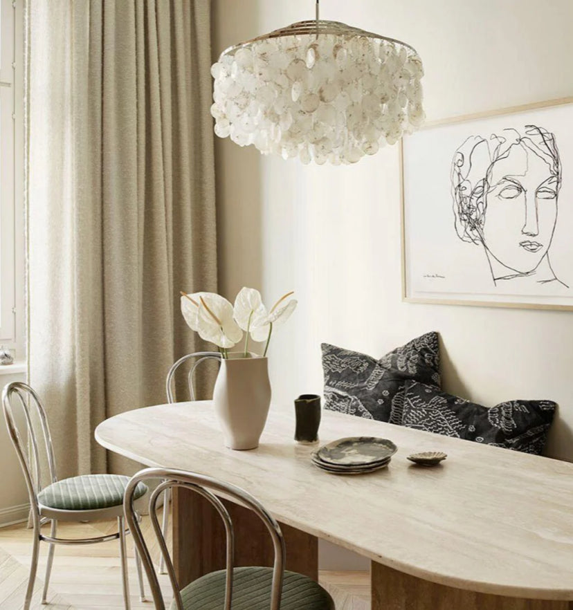 Round Shell Chandelier - Yiarolight