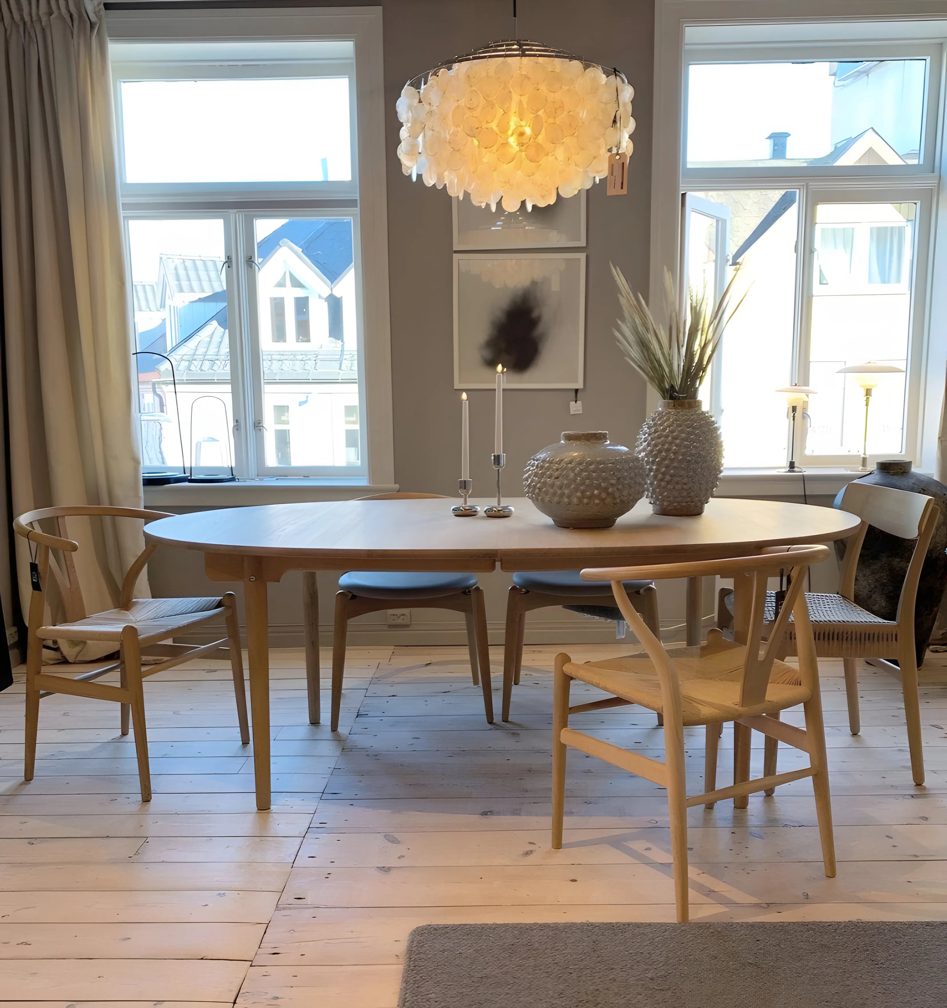 Round Shell Chandelier - Yiarolight