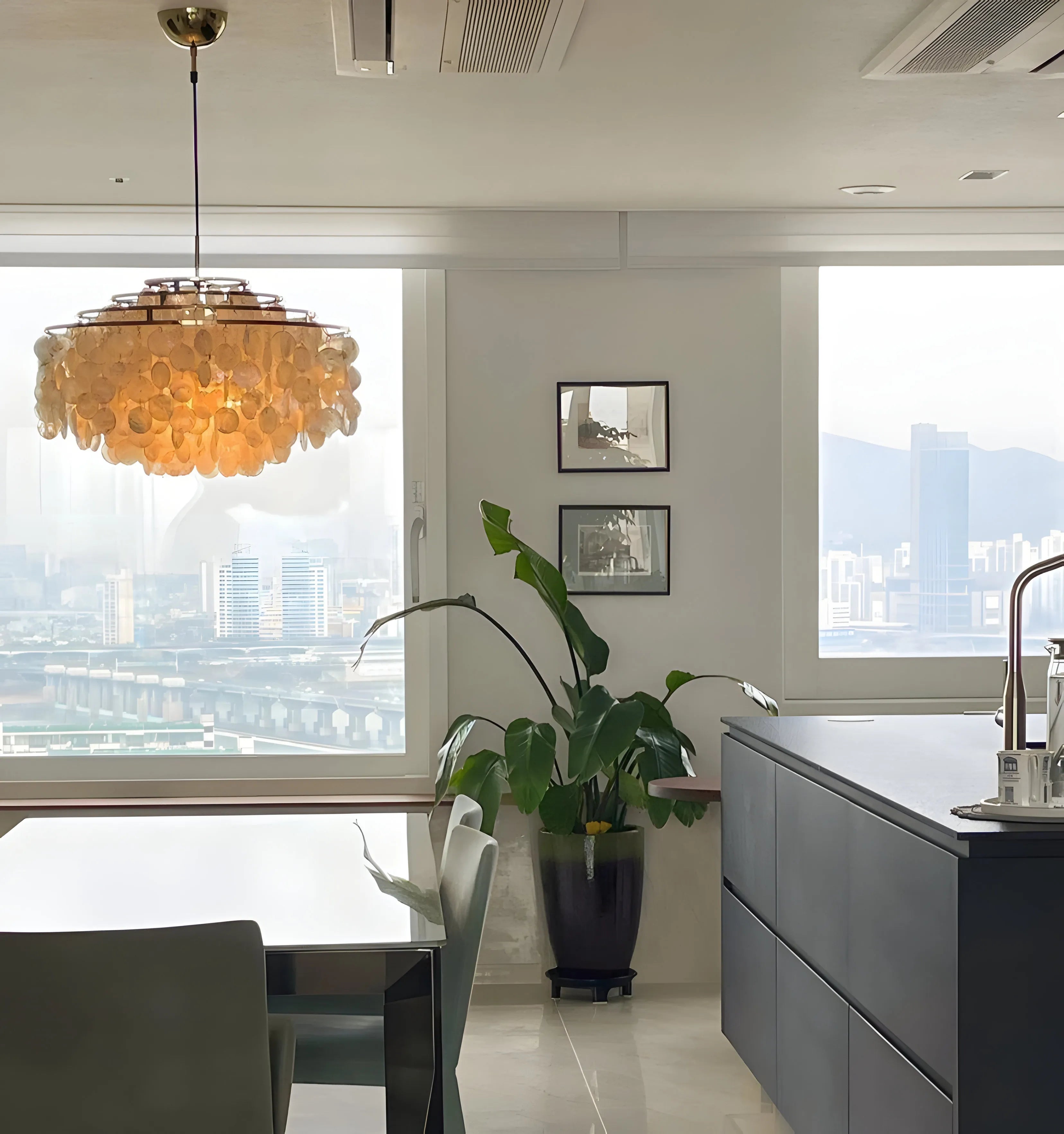Round Shell Chandelier - Yiarolight