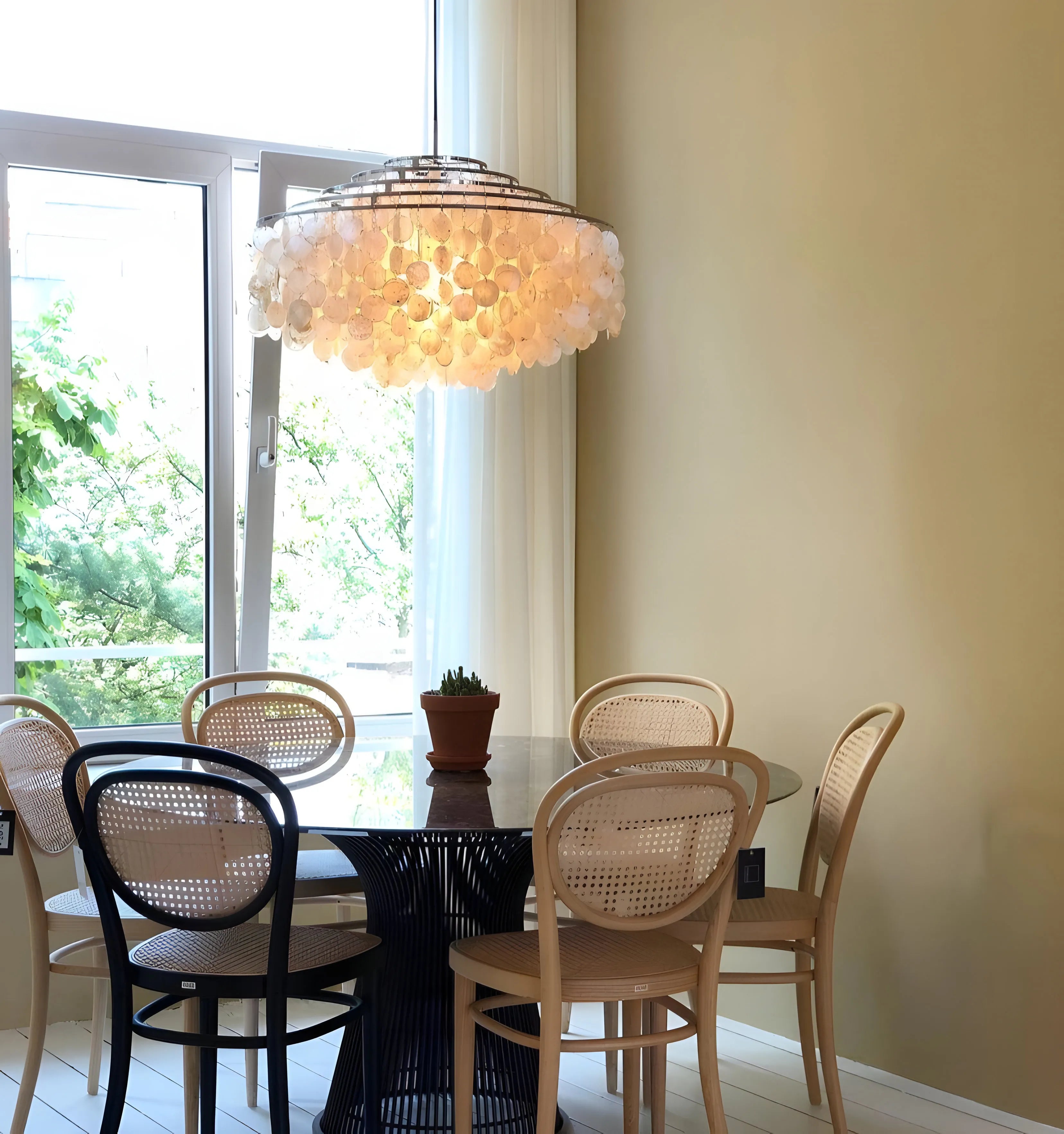 Round Shell Chandelier - Yiarolight