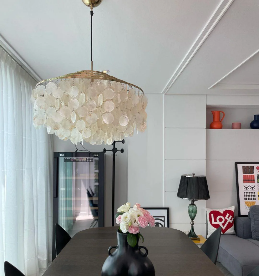 Round Shell Chandelier - Yiarolight
