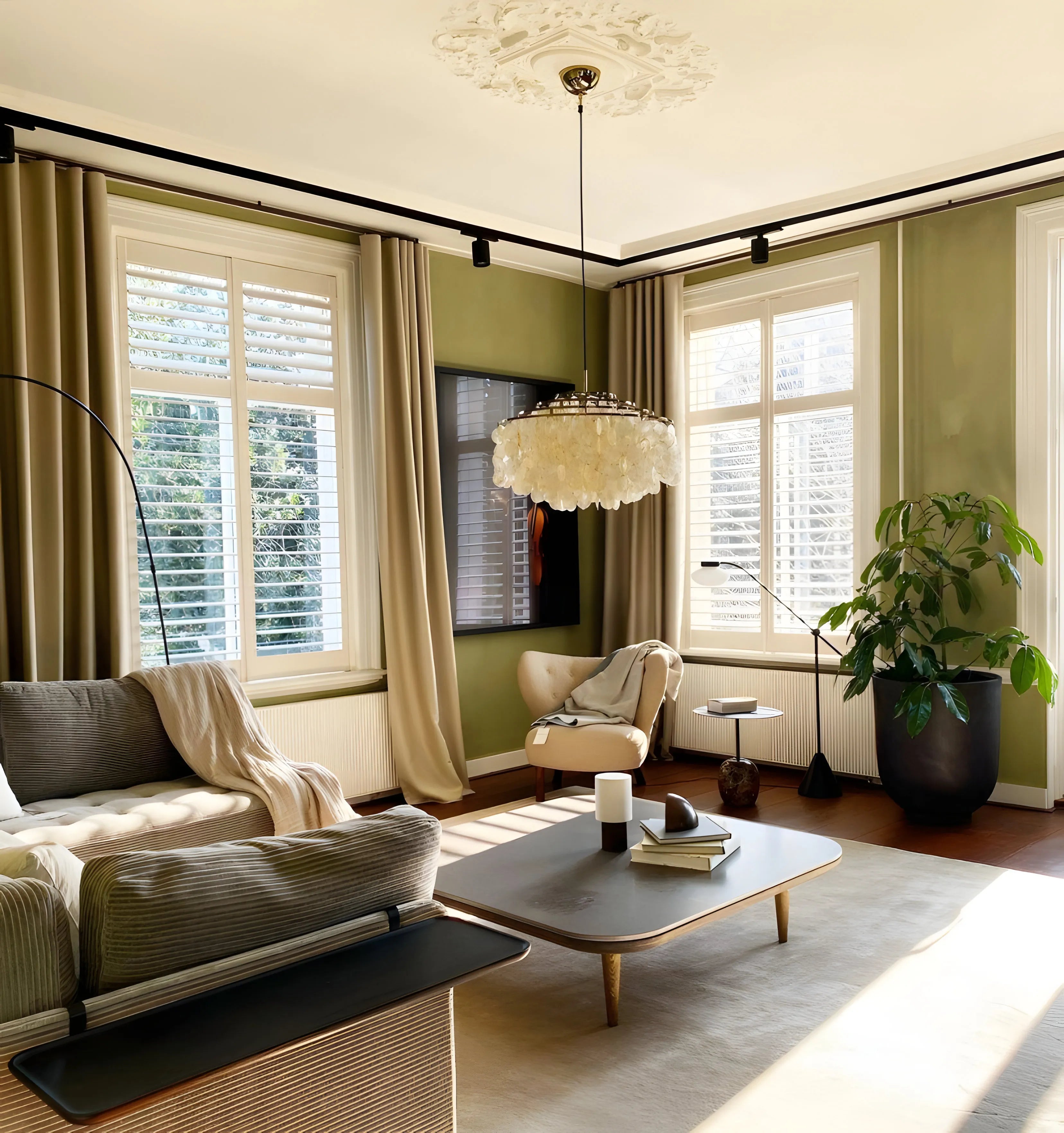 Round Shell Chandelier - Yiarolight
