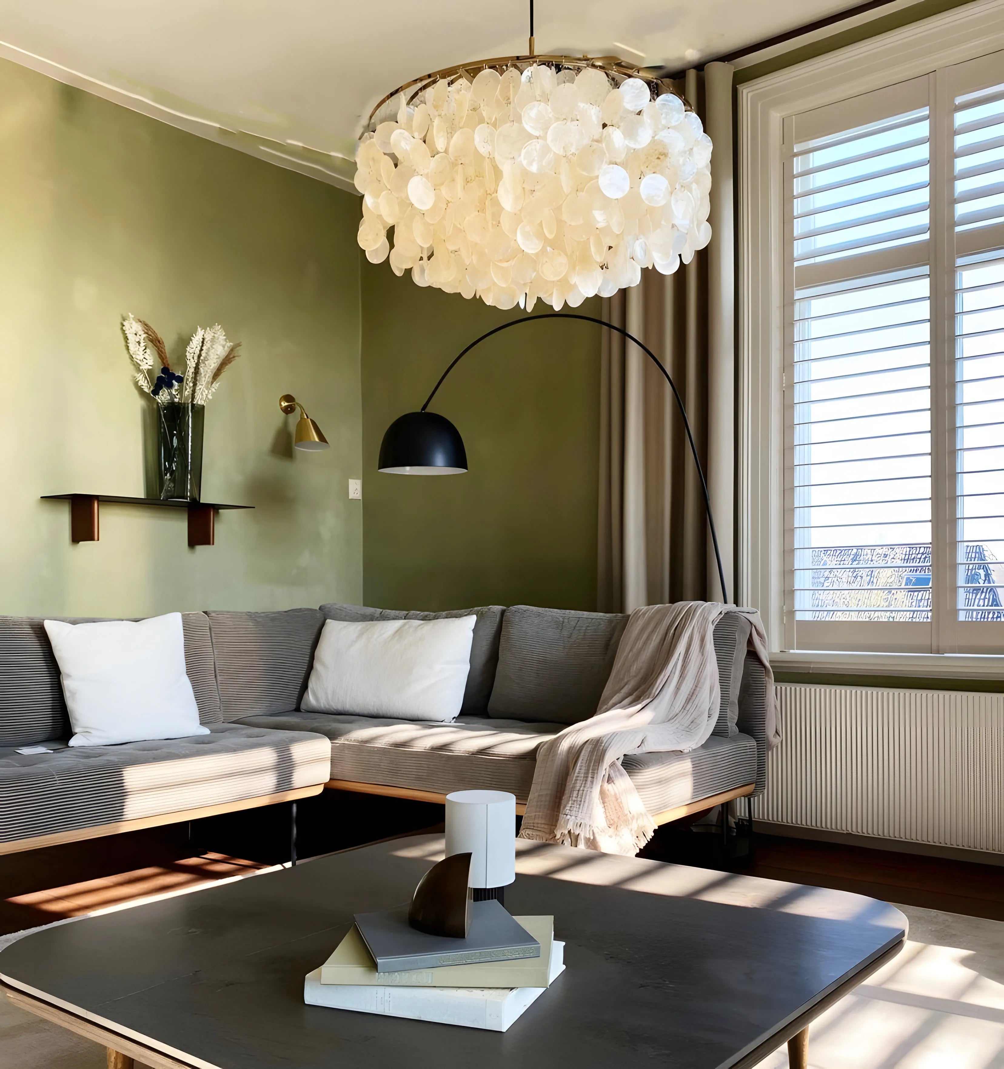 Round Shell Chandelier - Yiarolight