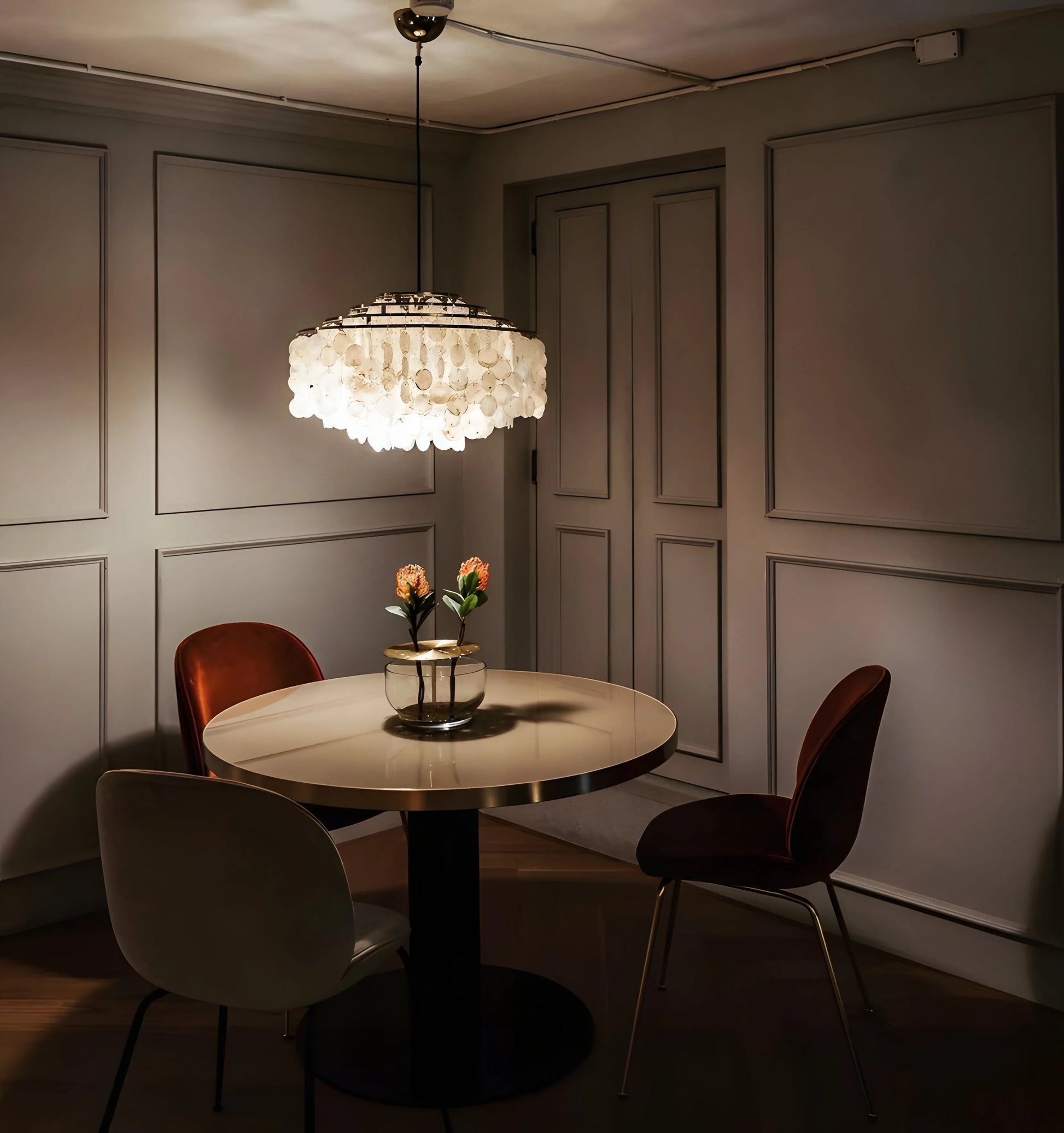 Round Shell Chandelier - Yiarolight