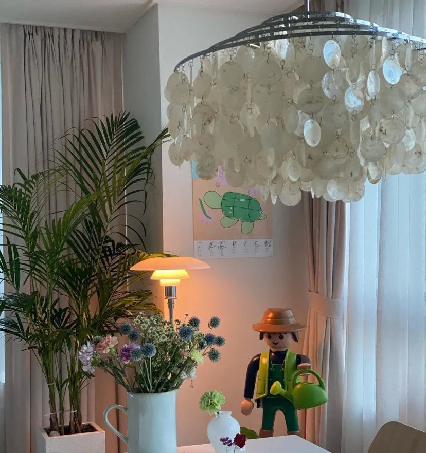 Round Shell Chandelier - Yiarolight