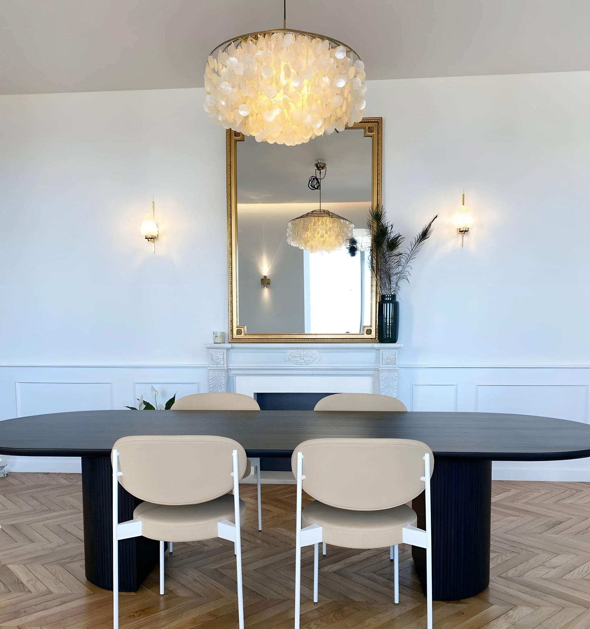 Round Shell Chandelier - Yiarolight