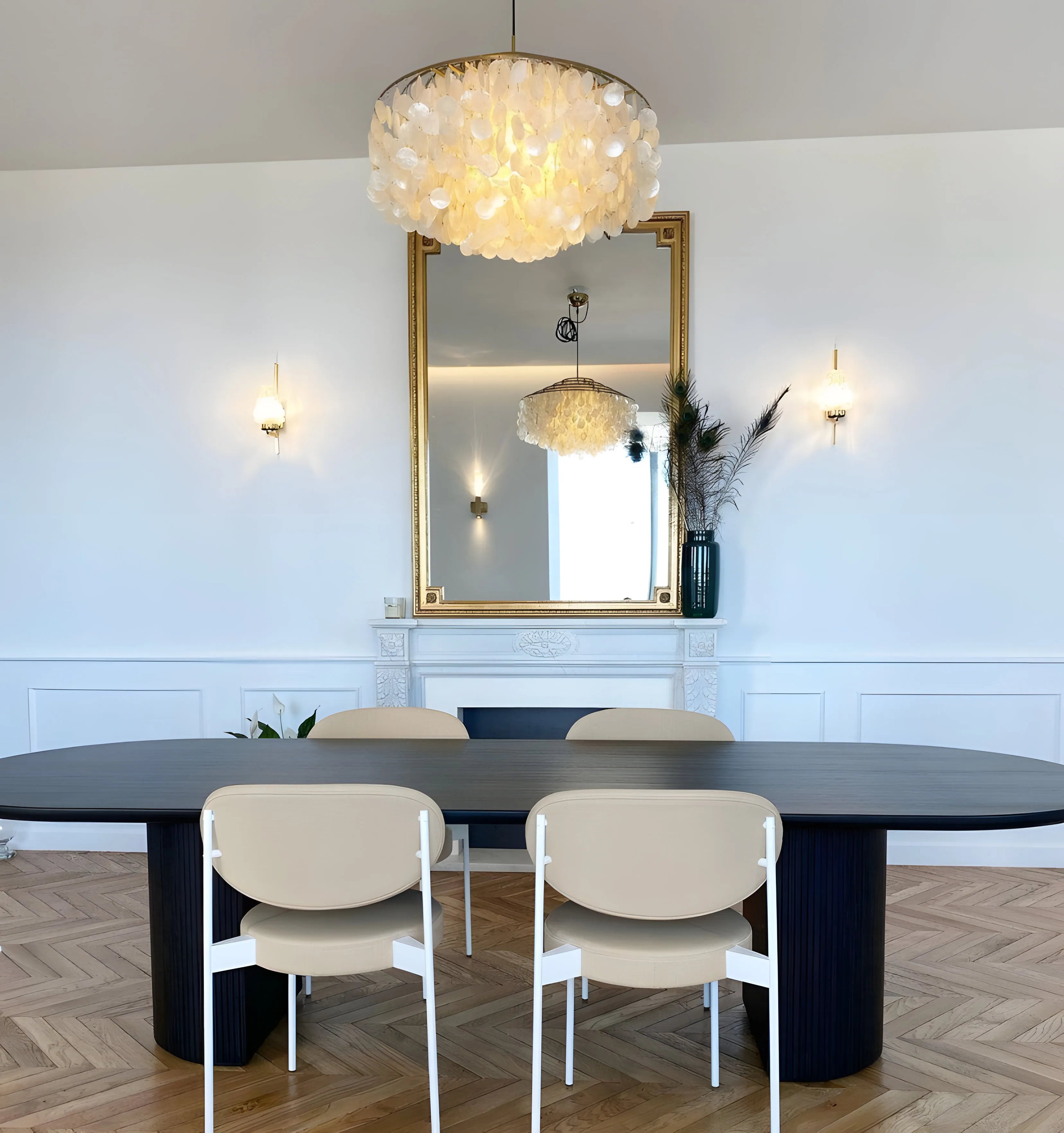 Round Shell Chandelier - Yiarolight