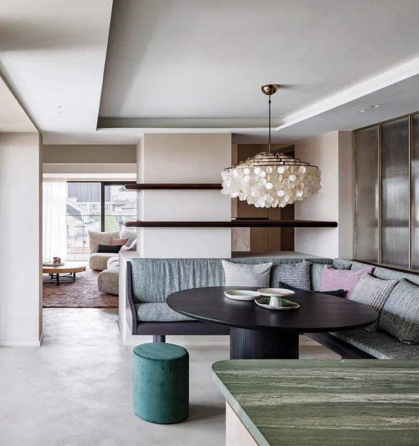 Round Shell Chandelier - Yiarolight