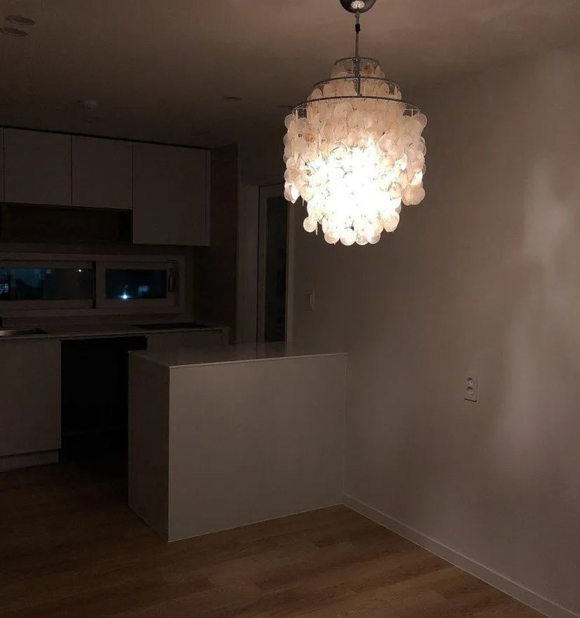 Round Shell Chandelier - Yiarolight