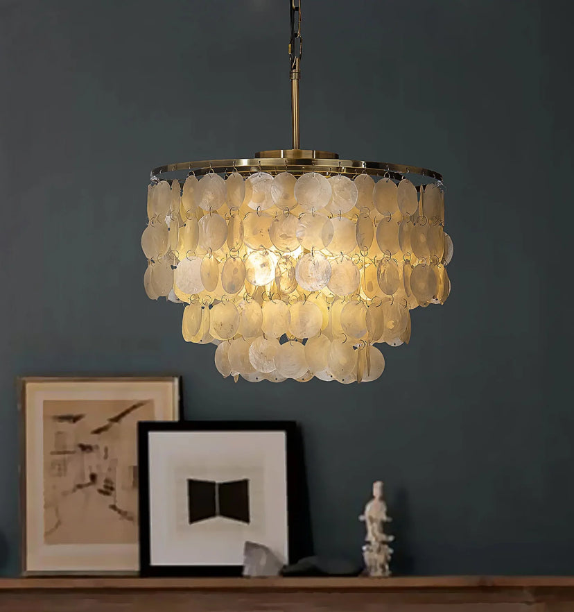 Round Shell Chandelier - Yiarolight