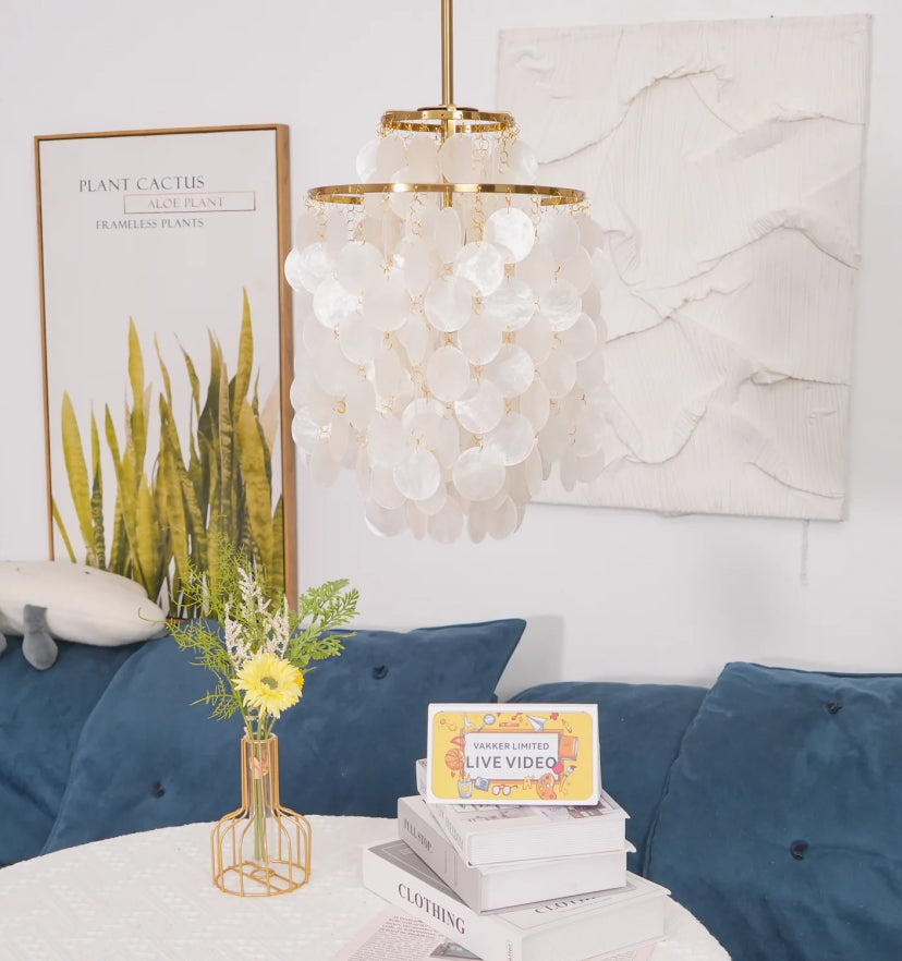 Round Shell Chandelier - Yiarolight