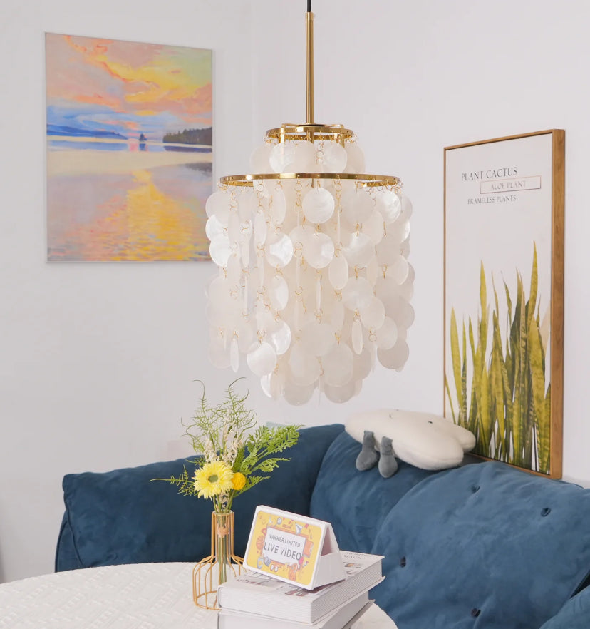 Round Shell Chandelier - Yiarolight