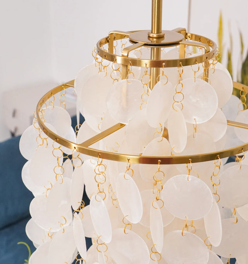 Round Shell Chandelier - Yiarolight