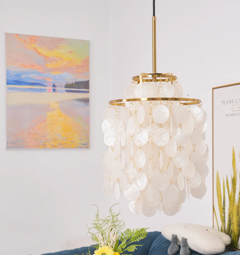 Round Shell Chandelier - Yiarolight
