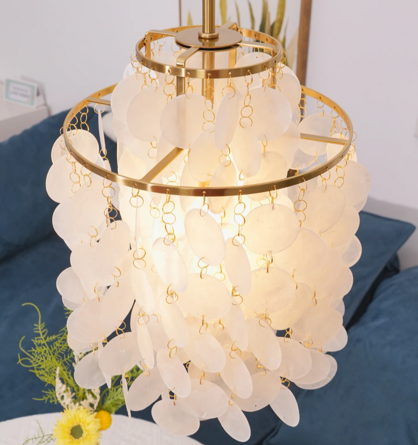 Round Shell Chandelier - Yiarolight
