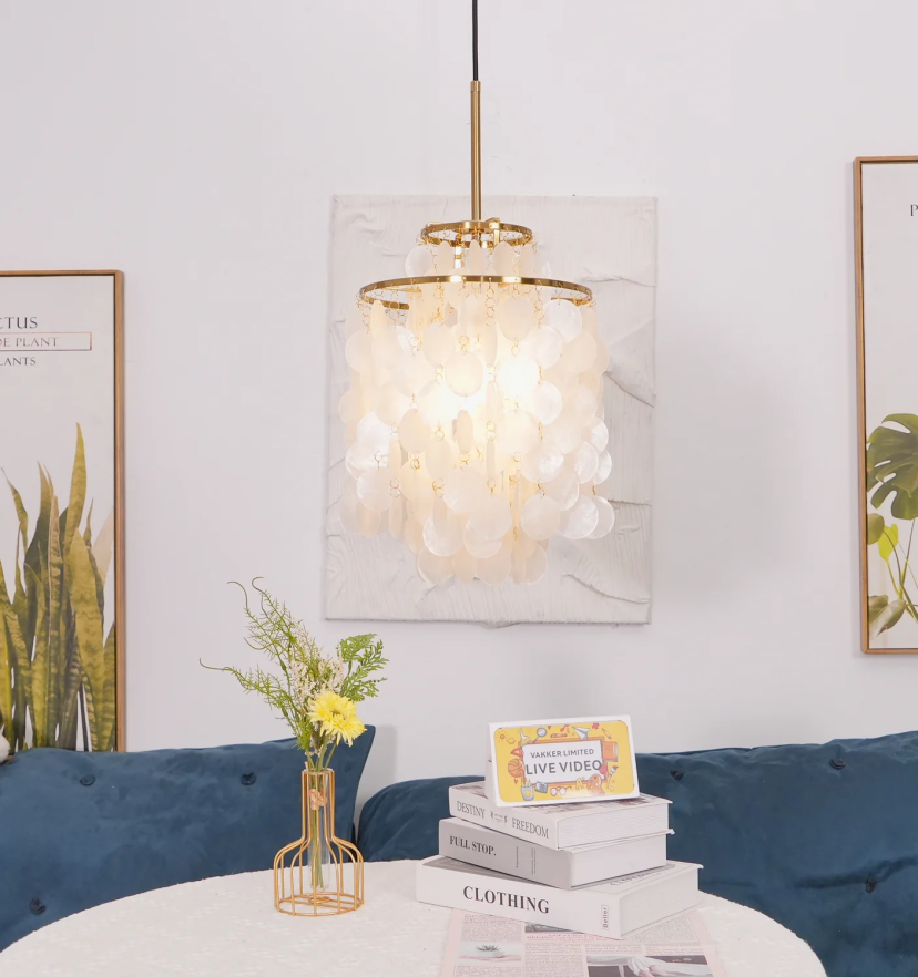 Round Shell Chandelier - Yiarolight