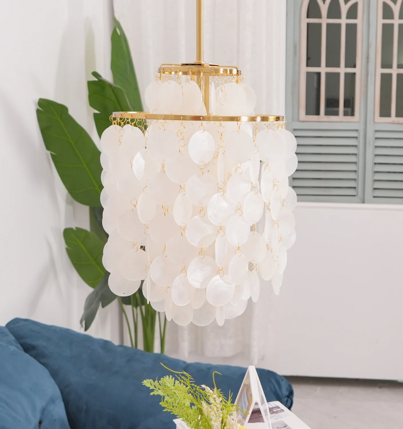 Round Shell Chandelier - Yiarolight