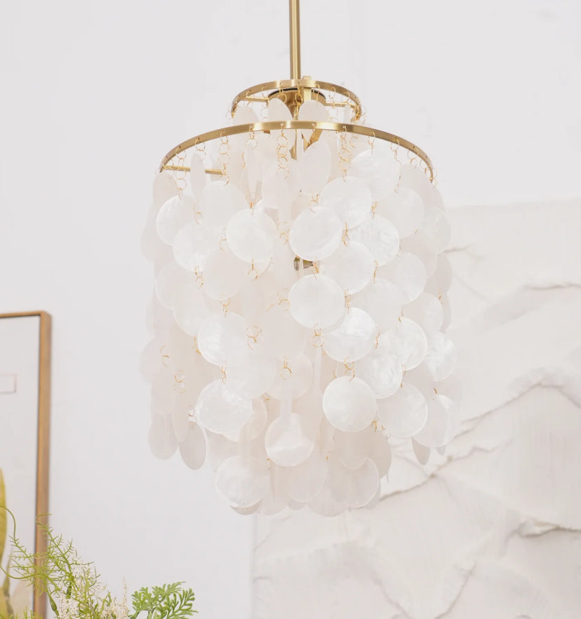 Round Shell Chandelier - Yiarolight