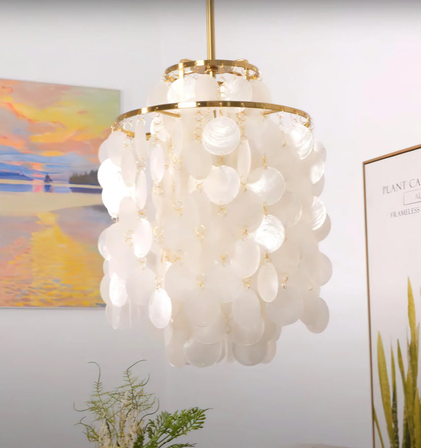 Round Shell Chandelier - Yiarolight