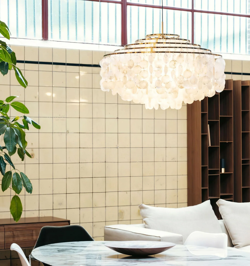 Round Shell Chandelier - Yiarolight
