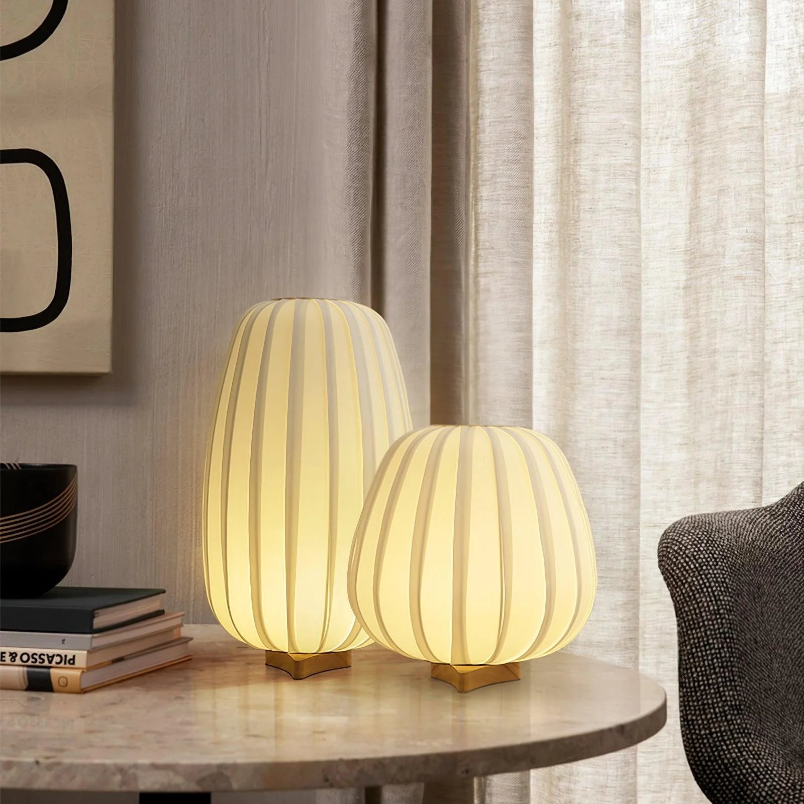 Fabric Minimalist Table Lamp - Yiarolight