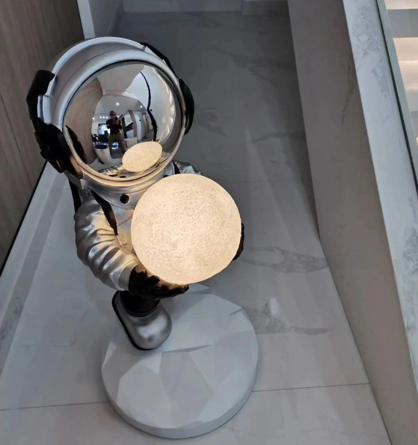 Fantasy Astronaut Floor Light - Auraolight