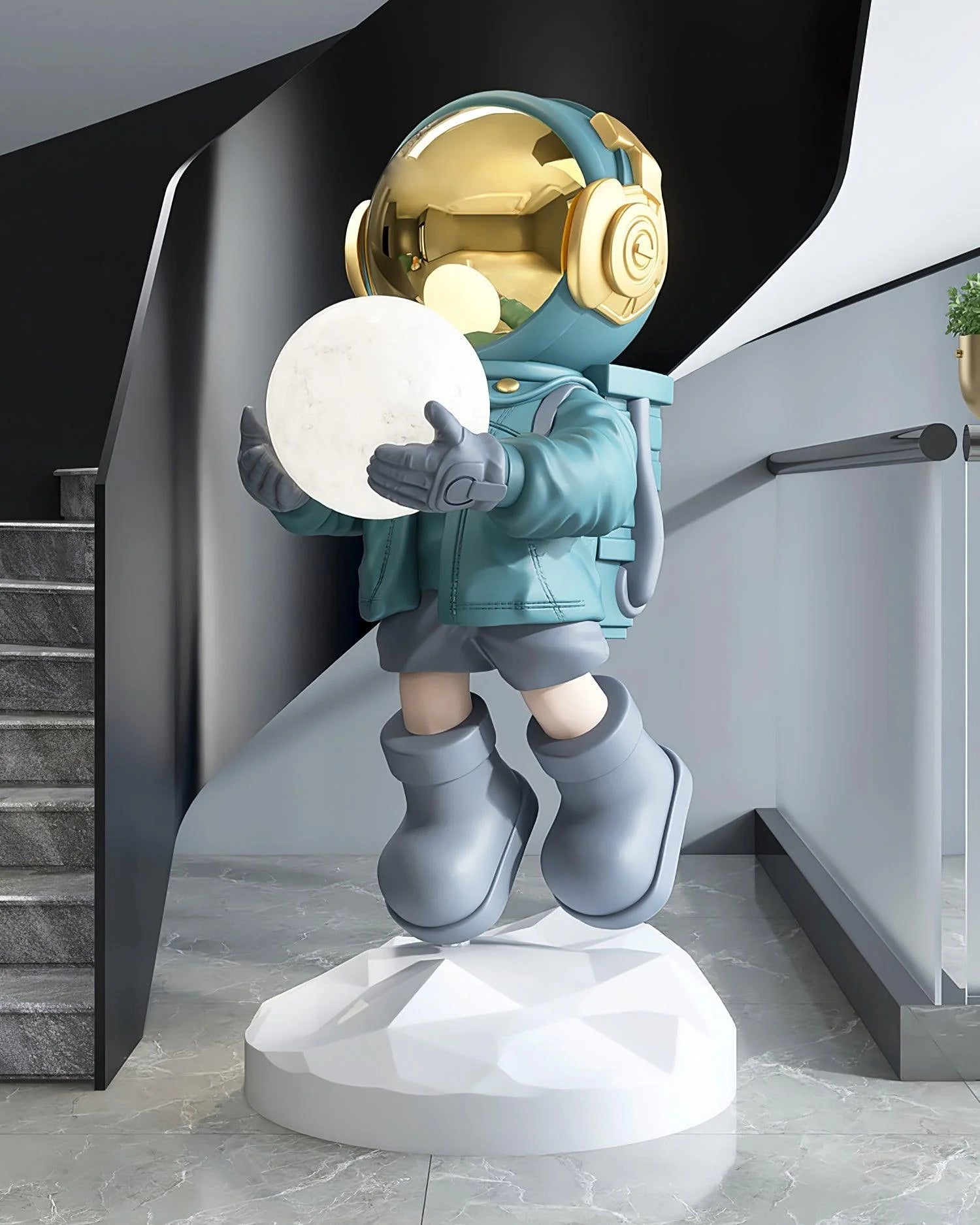 Fantasy Astronaut Floor Light - Auraolight