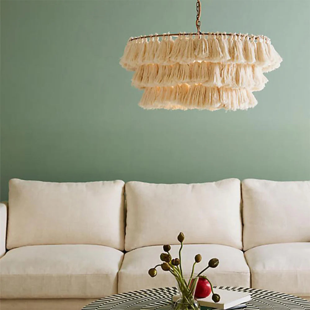 Fela Tassel Chandelier