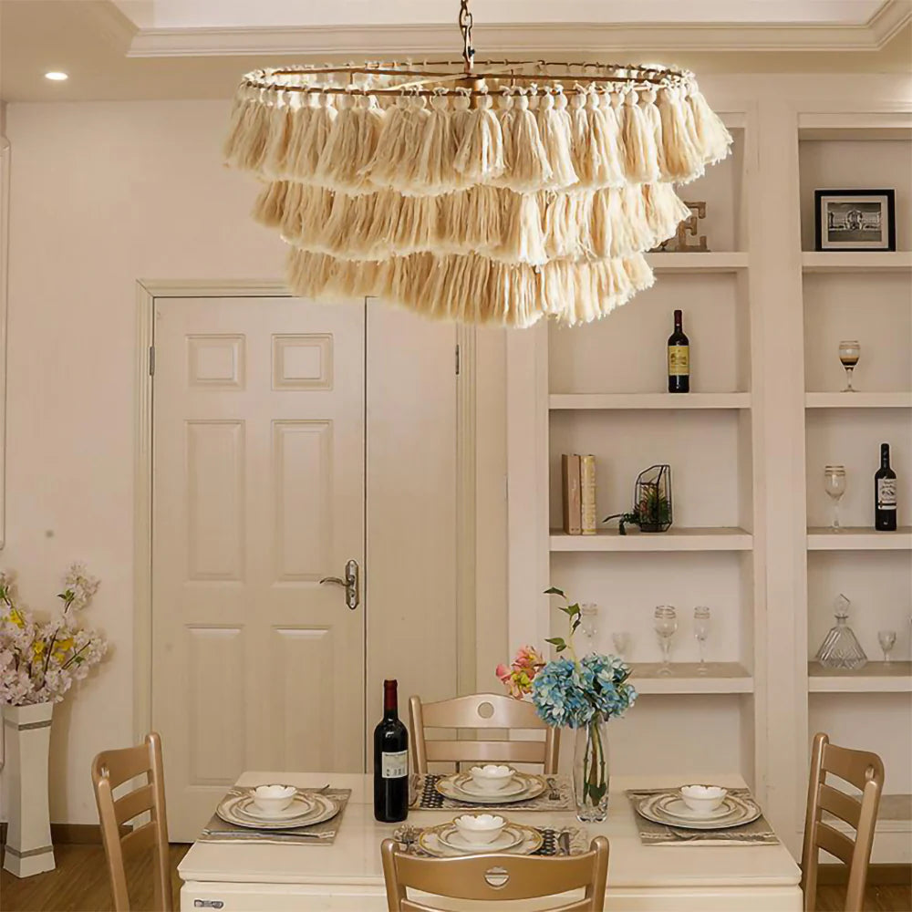 Fela Tassel Chandelier