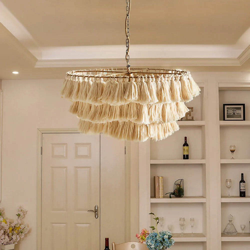 Fela Tassel Chandelier