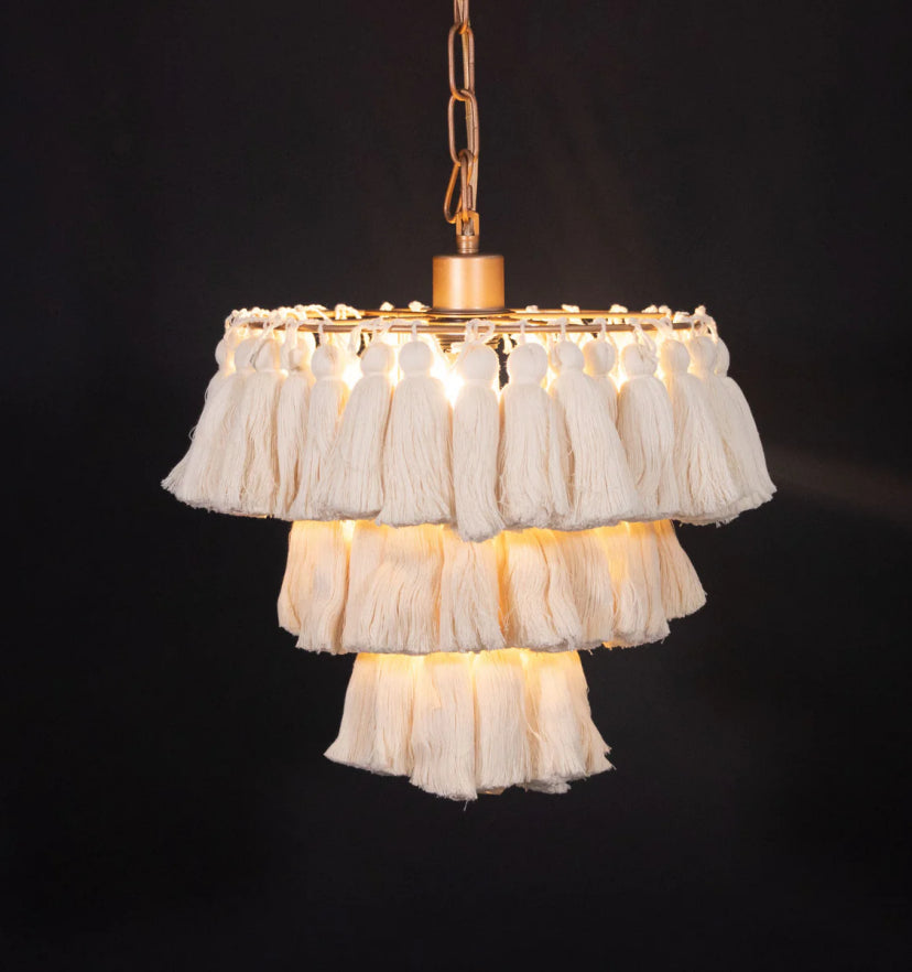 Fela Tassel Chandelier - Yiarolight