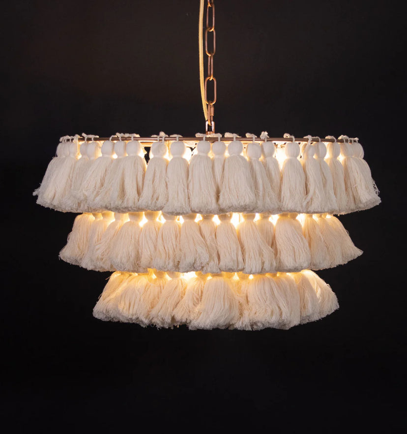 Fela Tassel Chandelier - Yiarolight
