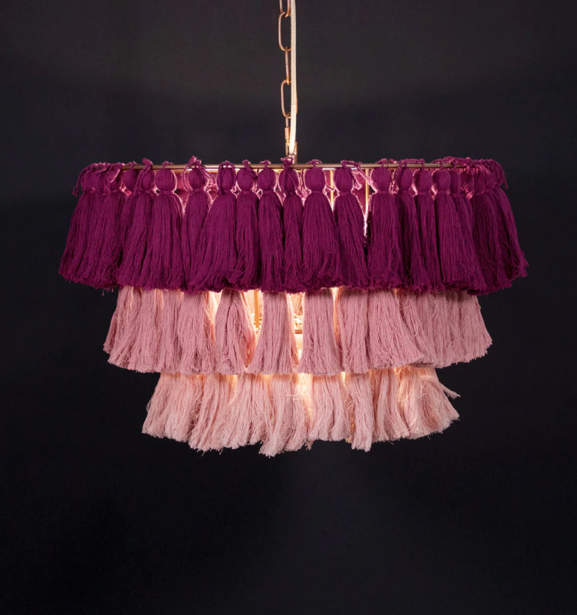 Fela Tassel Chandelier - Yiarolight