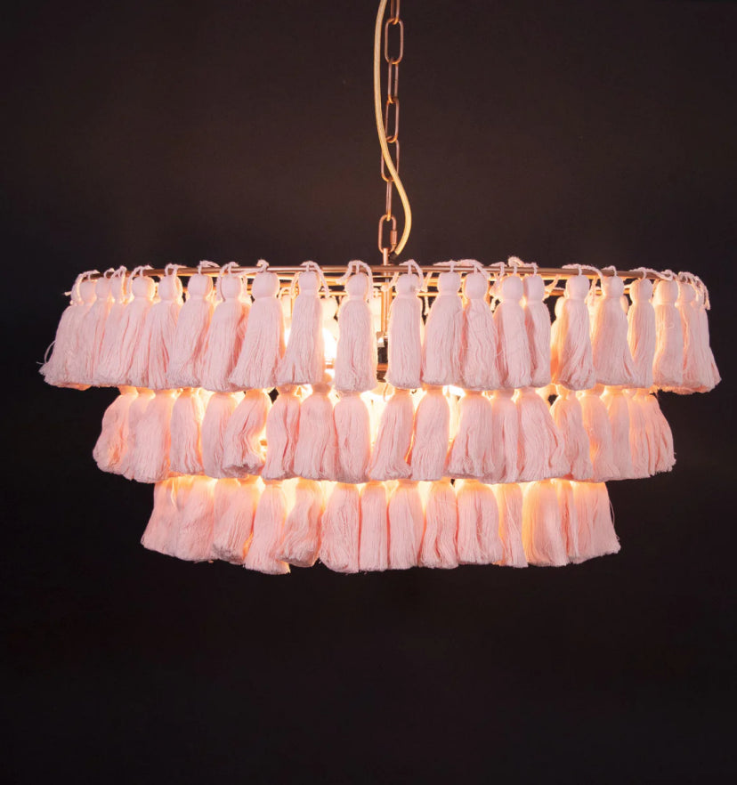 Fela Tassel Chandelier - Yiarolight