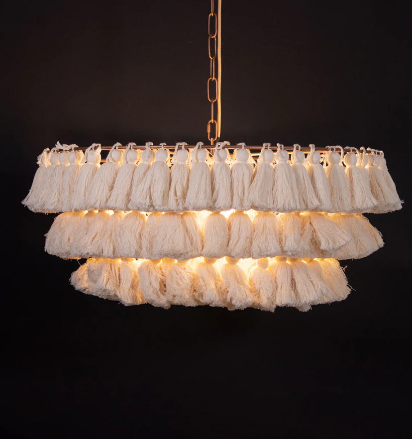 Fela Tassel Chandelier - Yiarolight