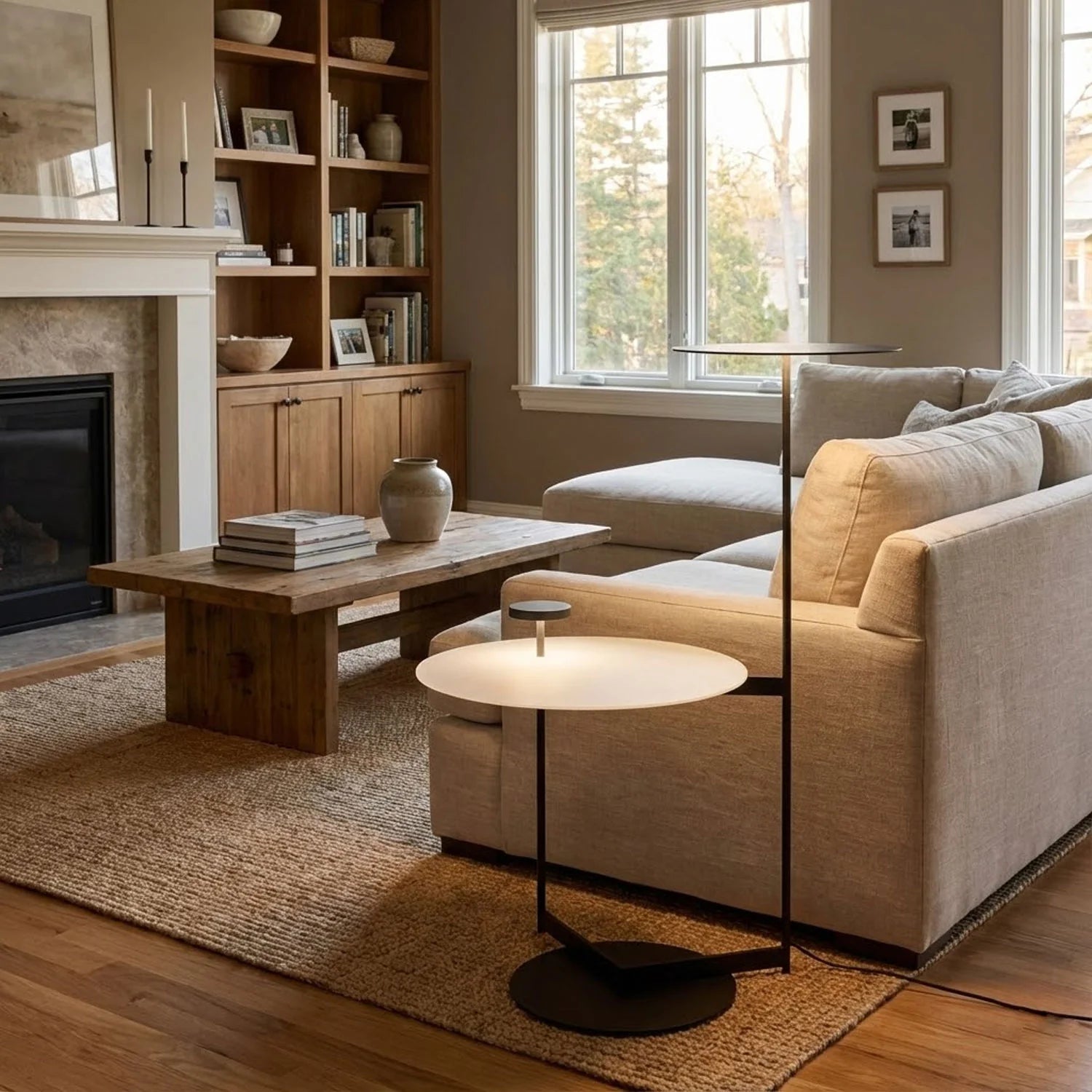 Flat Floor Lamp